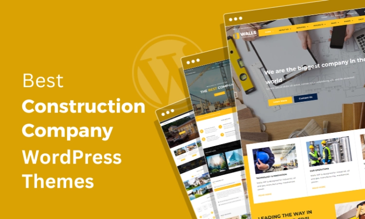 Best Construction Company WordPress Themes