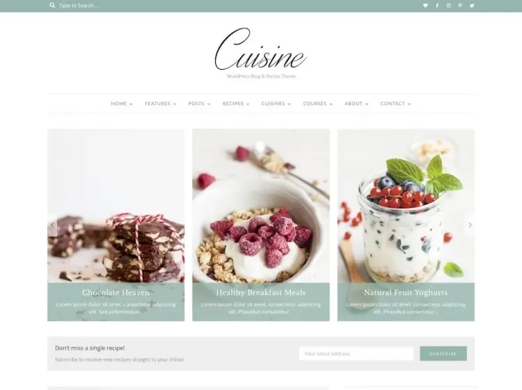 Cuisine