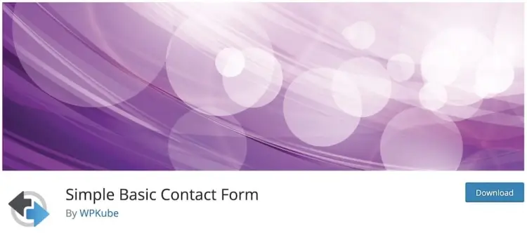 Simple Basic Contact Form