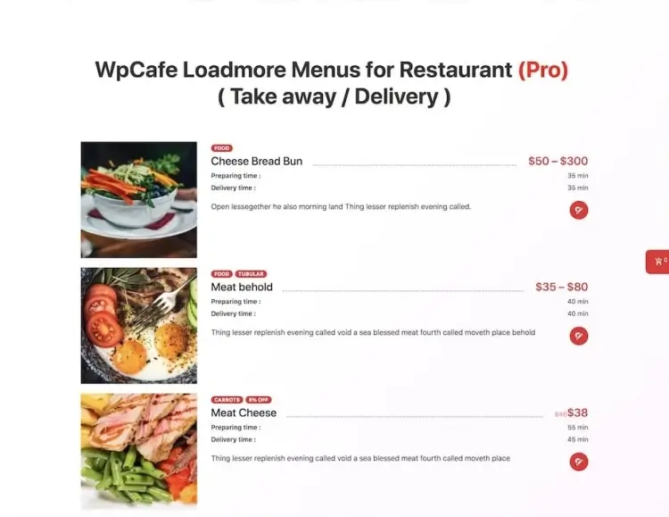 WP Cafe Pro